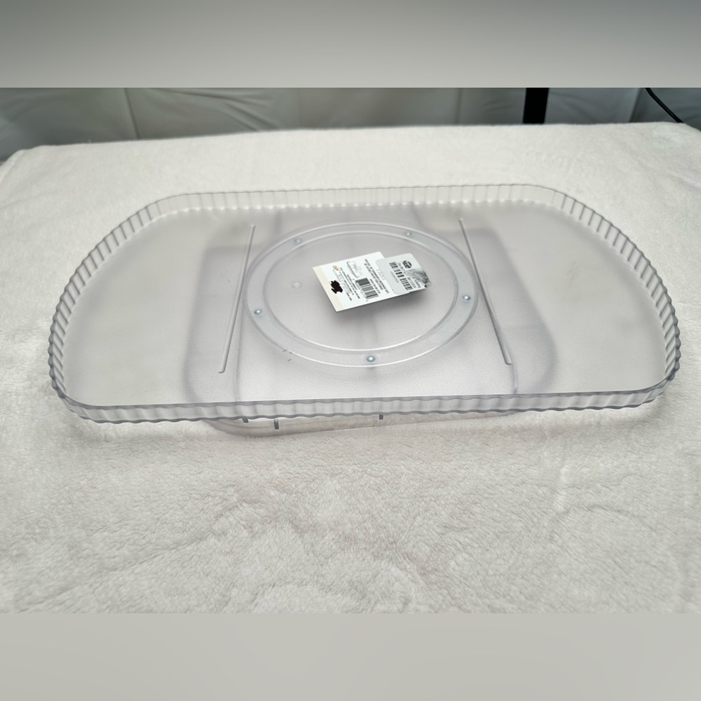 Target Bullseye's Playground Rectangle Rotating Susan 15" x 9 Food Safe Tray
